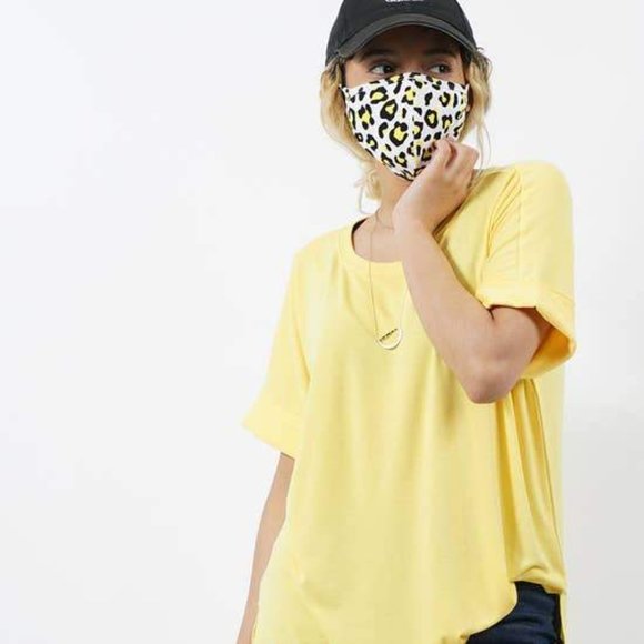 Accessories - **New Never worn**  Leopard Contour Face Mask